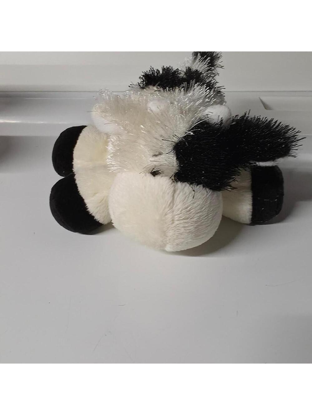 Ganz Webkinz HM003 Black & White Cow Plush Stuffed Toy No Code